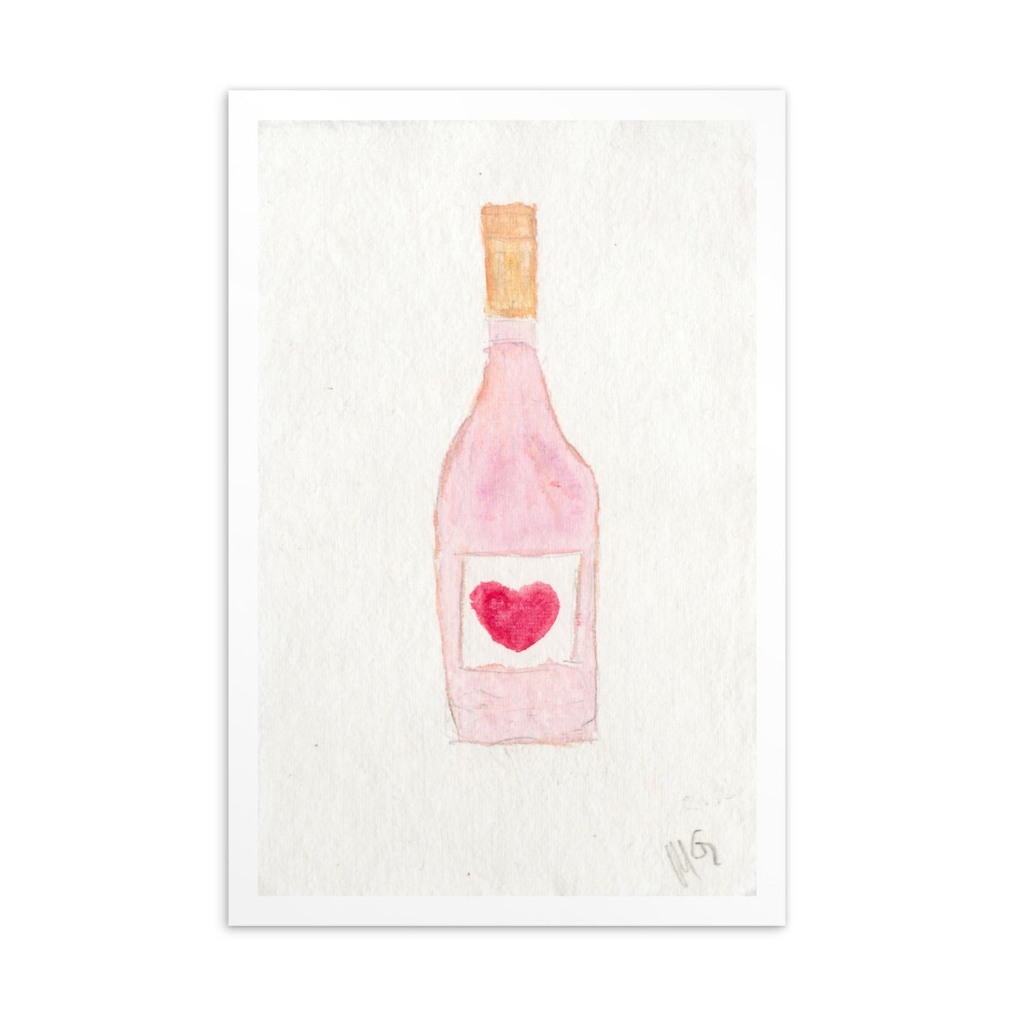 Cheap Rosé - 4x6"
