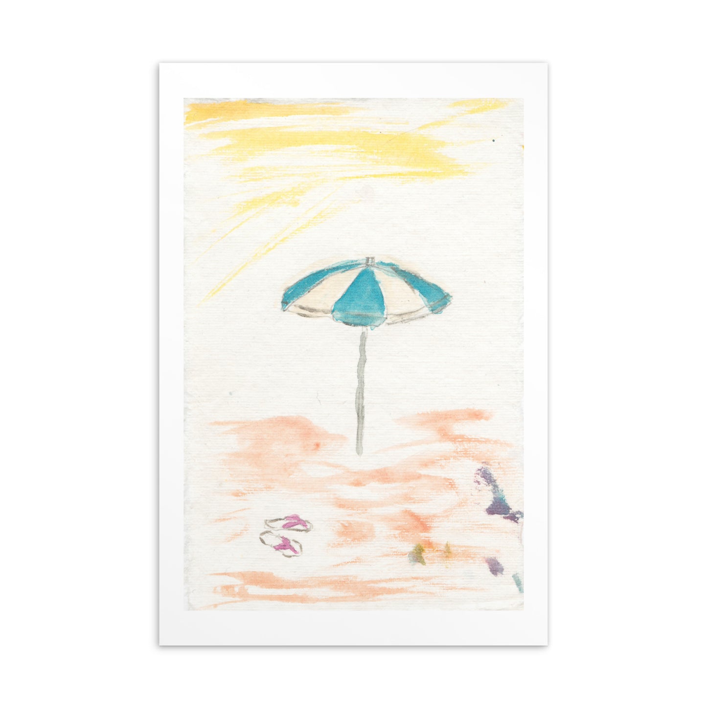 Flip Flops - 4x6"