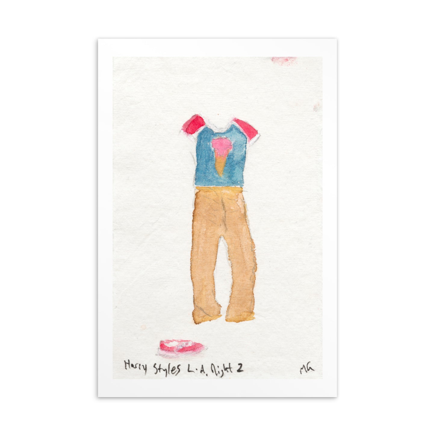 Harry Styles Night 2 LA - 4x6"