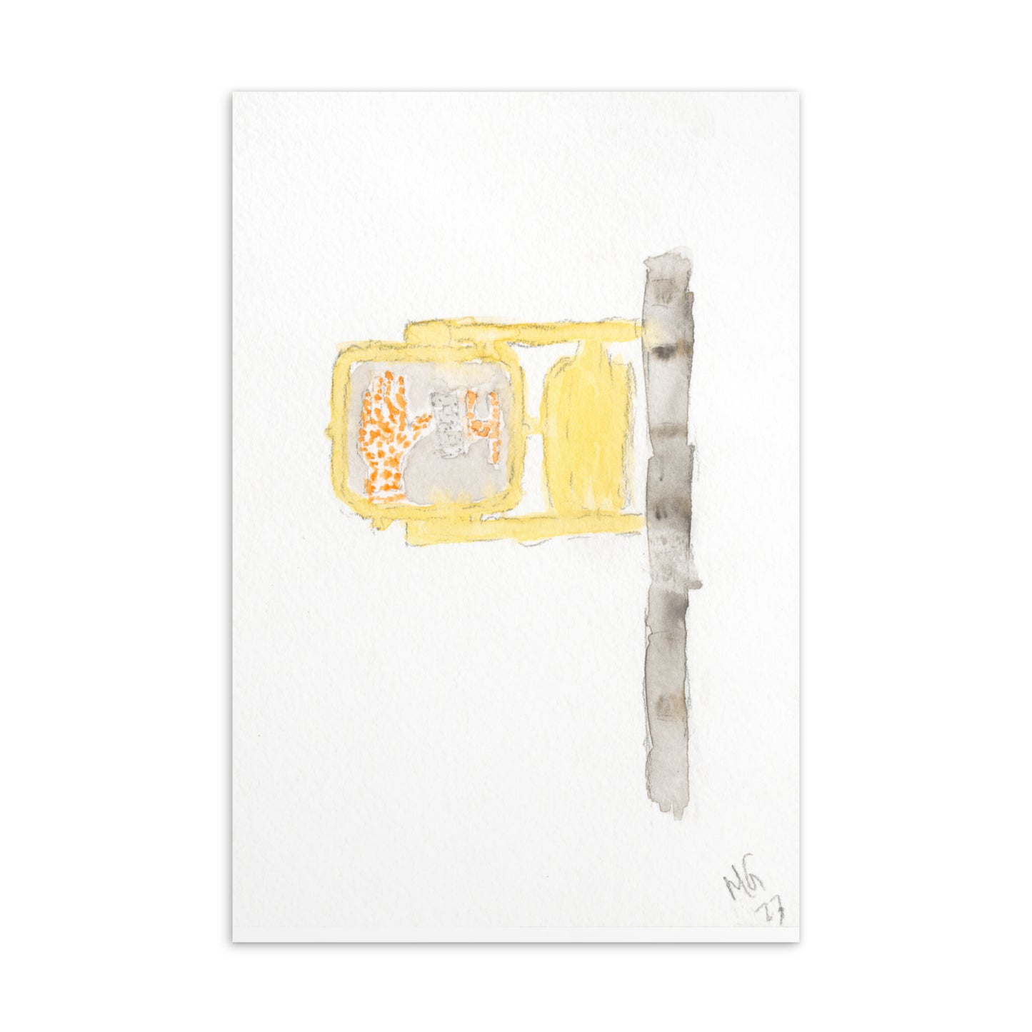 Run- 4x6"