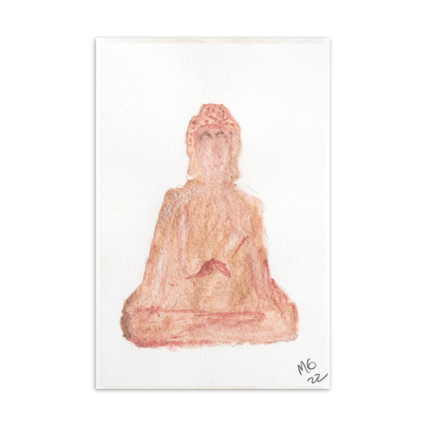 Buddha- 4x6"